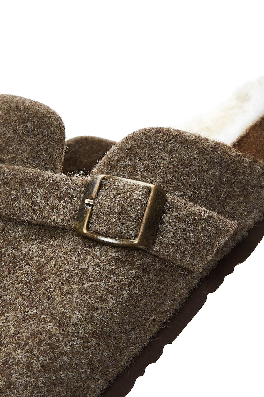 Women's Mink Flat Slippers