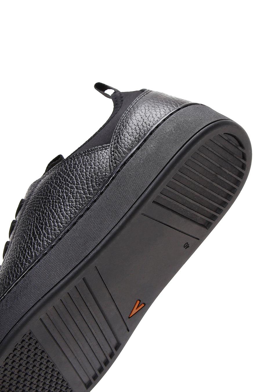 Erkek Siyah Deri Sneaker