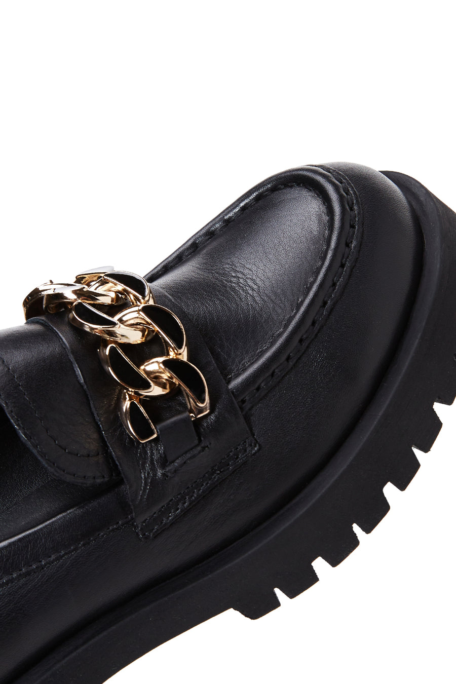 Kadın Deri Zİncirli Loafer