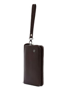 Men's Brown Leather Handbag | Derimod