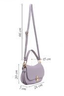 Woman Lilac Long Strap Shoulder Bag | Derimod