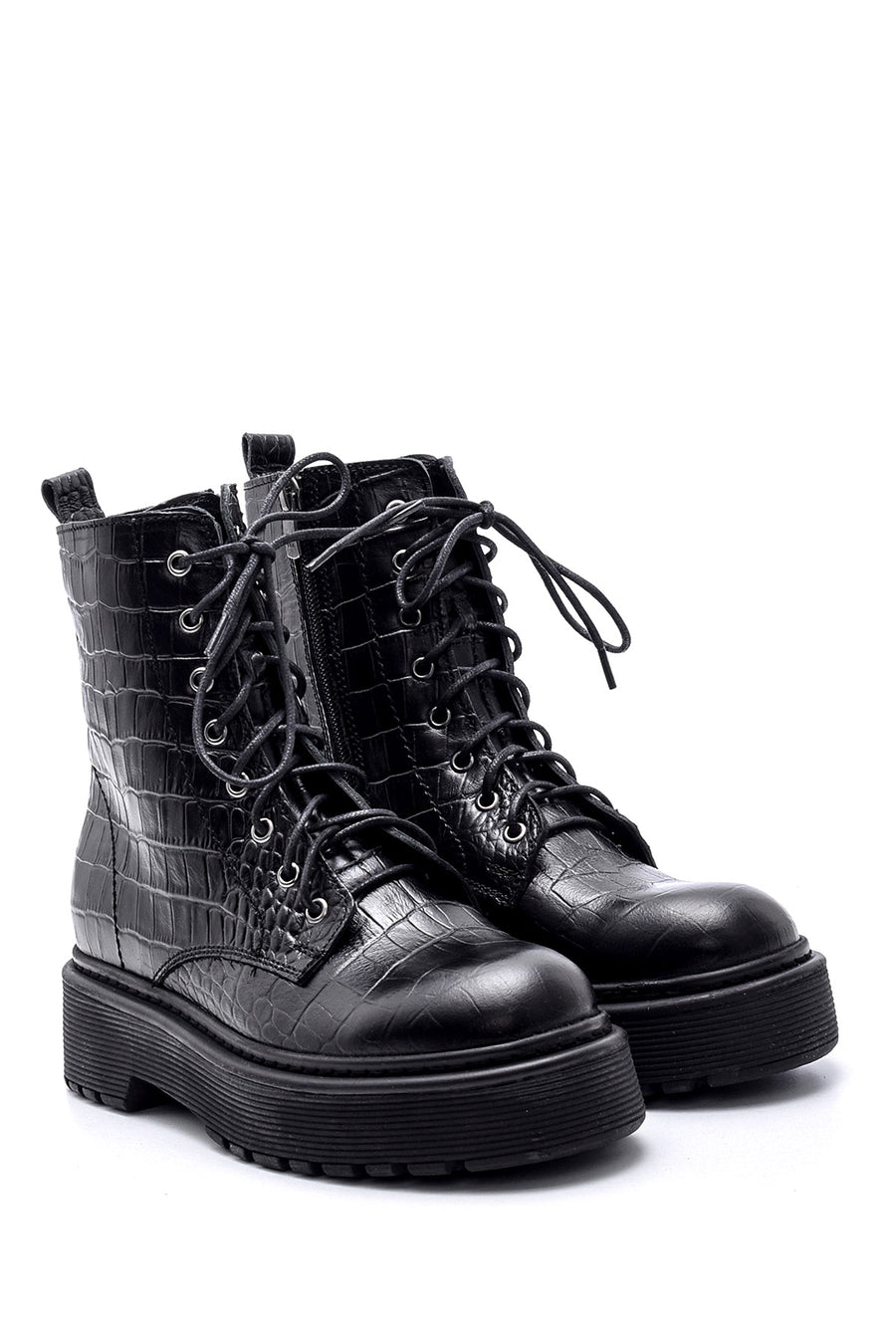 Women's Crocodile Leather Boots