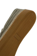 Erkek Yeşil Süet Deri Loafer | Derimod