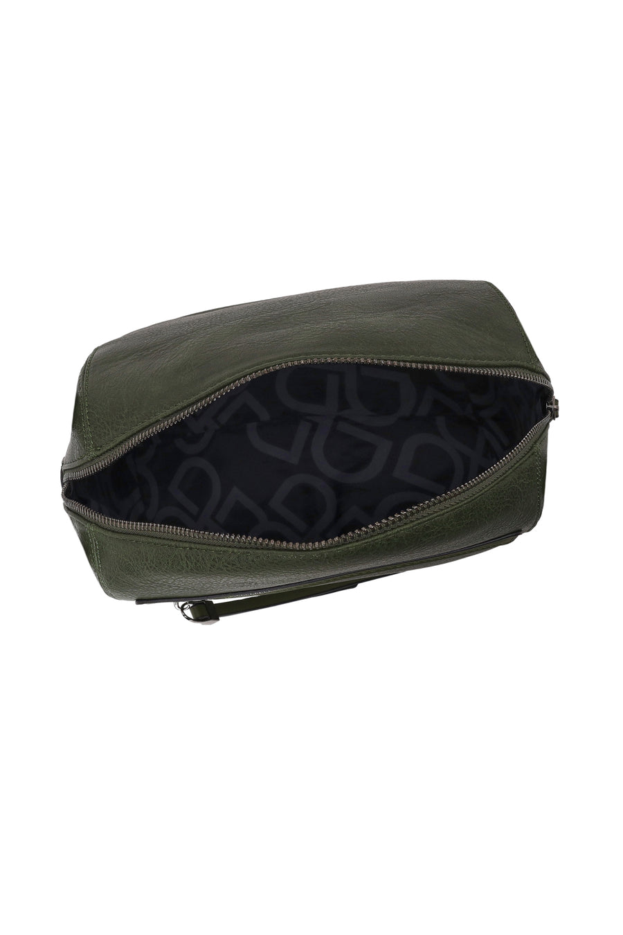 Woman Green Long-Strap Crossbody Bag