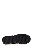 Kadın Siyah Bağcıklı Dolgu Topuklu Sneaker | Derimod