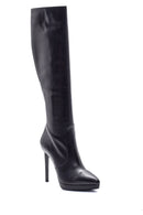 Women's Heeled Leather Boots | Derimod