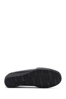 Kadın Siyah Dolgu Topuklu Loafer | Derimod
