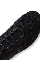 Kadın Siyah Taşlı Sneaker | Derimod