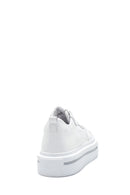 Kadın Beyaz Deri Sneaker | Derimod
