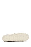Women's Beige Lace-up Suede Leather Shoes | Derimod