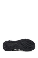 Kadın Siyah Bağcıklı Kalın Tabanlı Deri Sneaker | Derimod