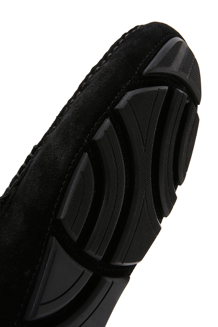 Men's Black Suede Leather Loafer