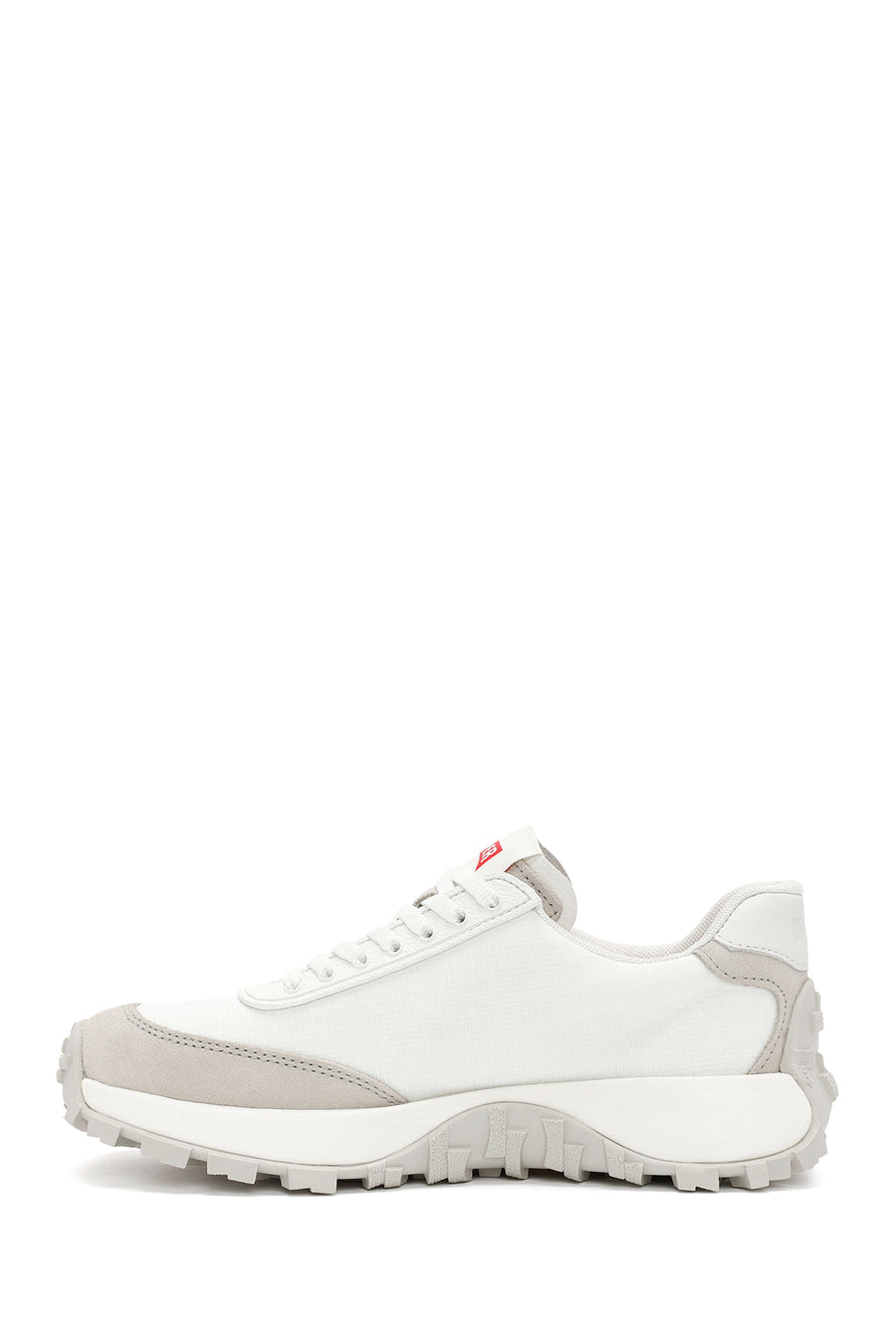 Camper Women's White Drift Trail Vibram Lace-Up Sneakers