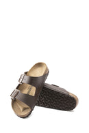 Birkenstock Erkek Kahverengi Bırko-Flor Terlik | Derimod