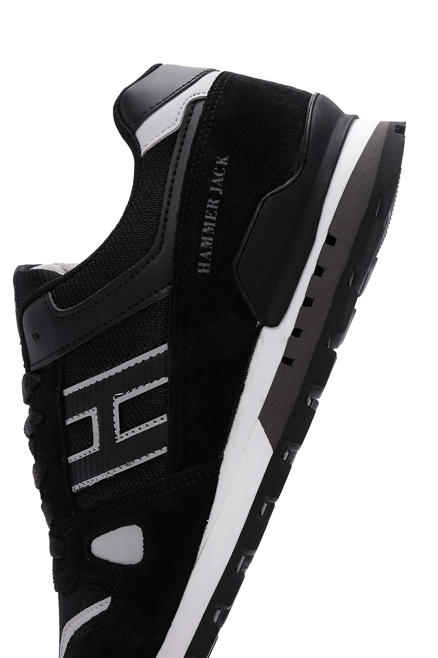 Hammer Jack Erkek Siyah Deri Sneaker