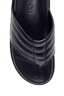 Men's Leather Slippers | Derimod