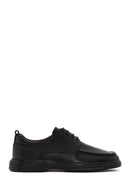 Male Black Lace-Up Leather Casual Shoes | Derimod