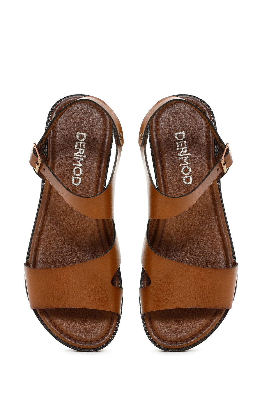 Women's Tan Leather Bodrum Sandals