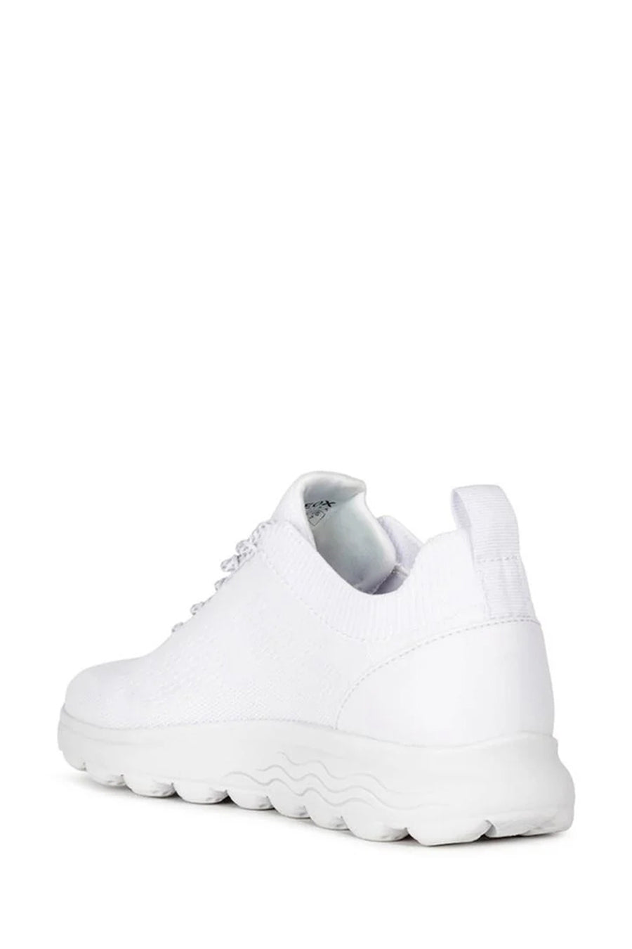 Geox Kadın Beyaz Spherica Bağcıklı Deri Sneaker