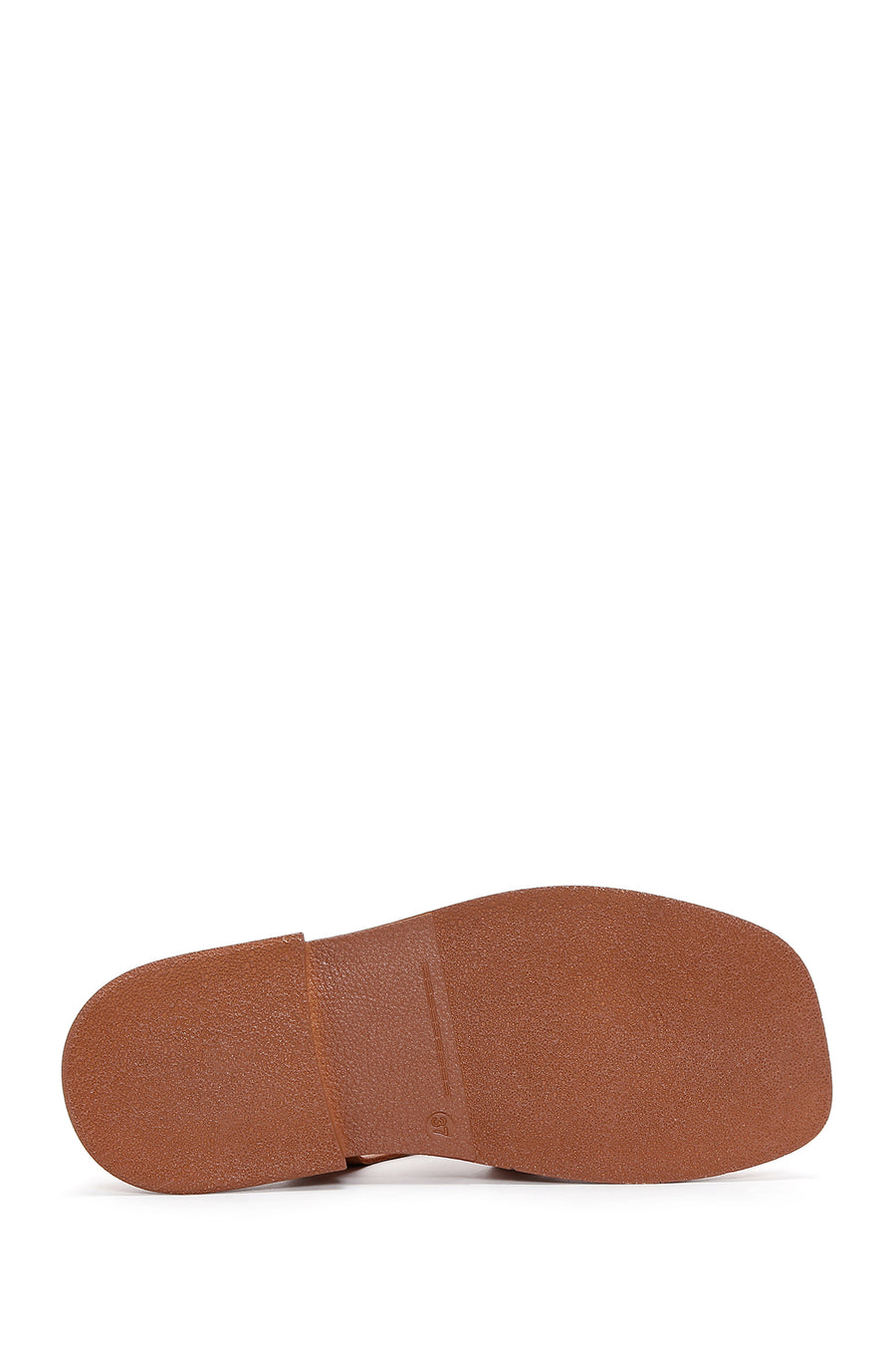 Women's Tan Leather Comfort Sandals