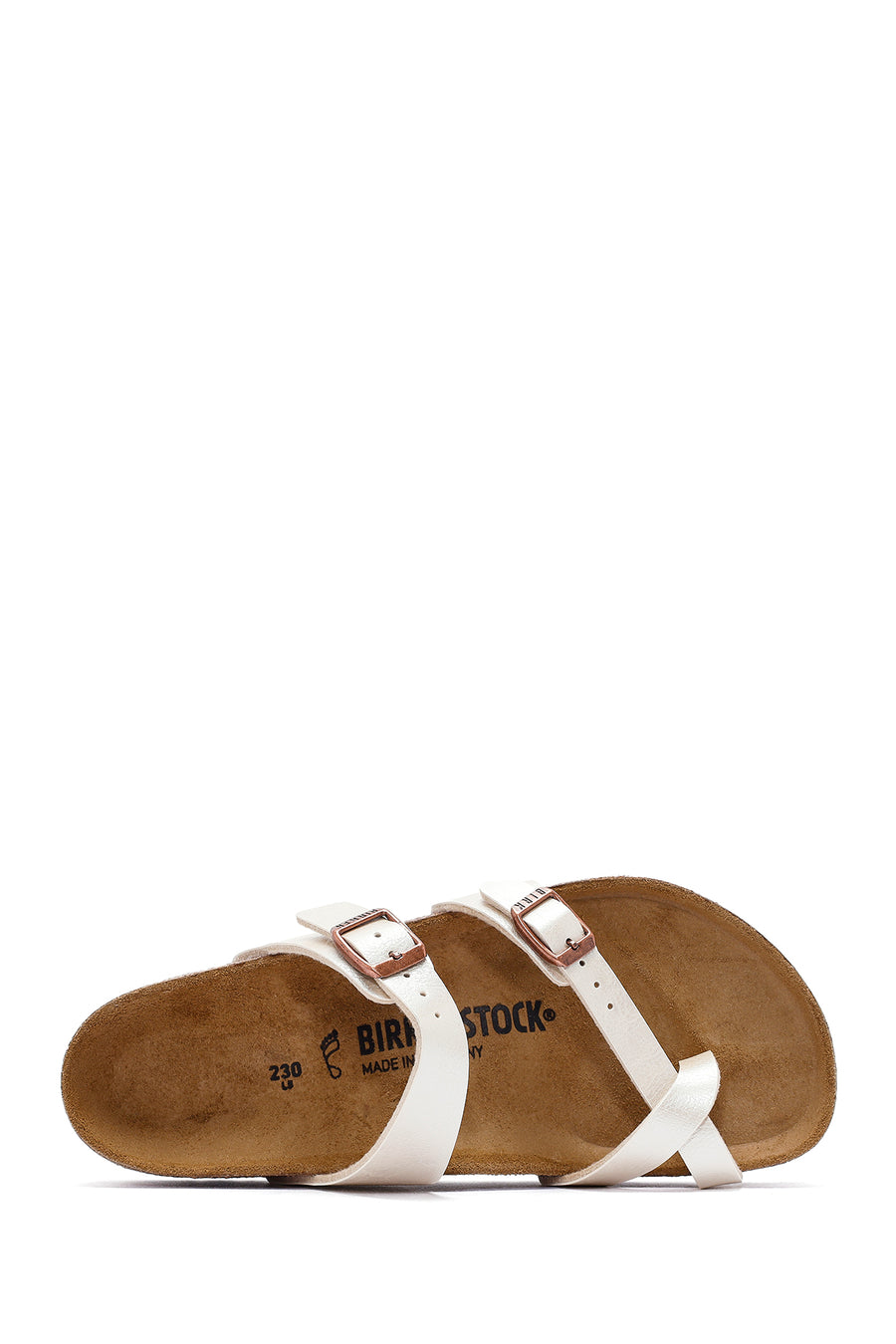 Birkenstock Kadın Beyaz Mayari Graceful Tokalı Terlik