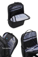 D-Pack Unisex Gri Teknolojik Kumaş Hardcase Sırt Çantası | Derimod