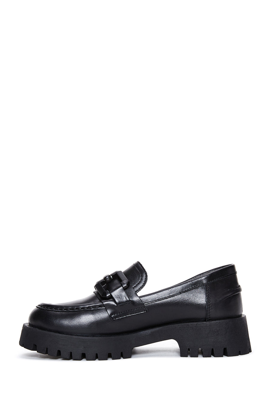 Kadın Deri Zİncirli Loafer