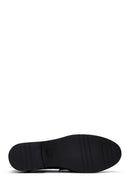 Kadın Siyah Deri Kroko Loafer | Derimod