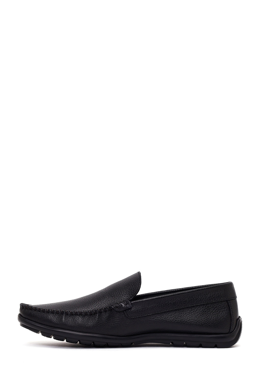 Erkek Siyah Deri Loafer