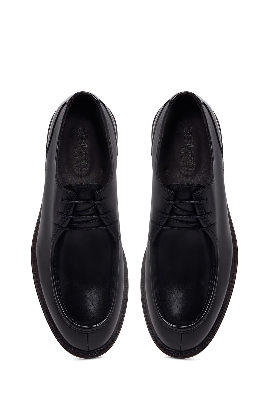 Derimod Black Male Black Lace-up Leather Casual Shoes