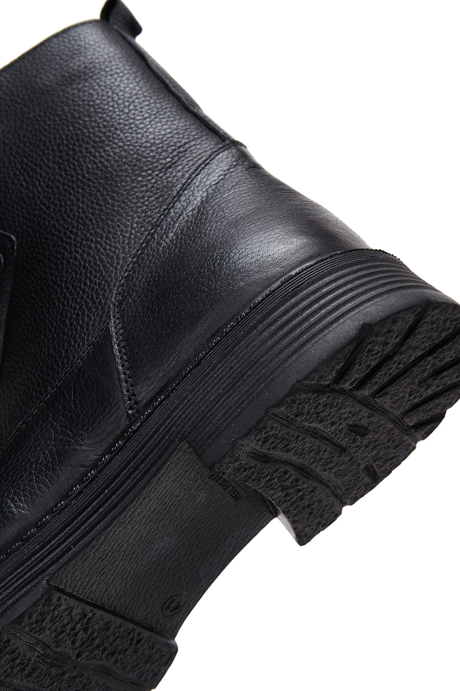 Men's Leather Zippered Boots