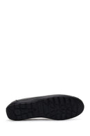 Erkek Siyah Deri Püsküllü Casual Loafer | Derimod