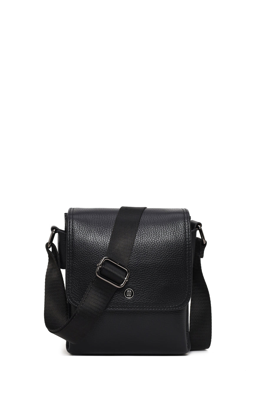 Erkek Siyah Deri Postacı Çantası 25WBD3562FT | Derimod