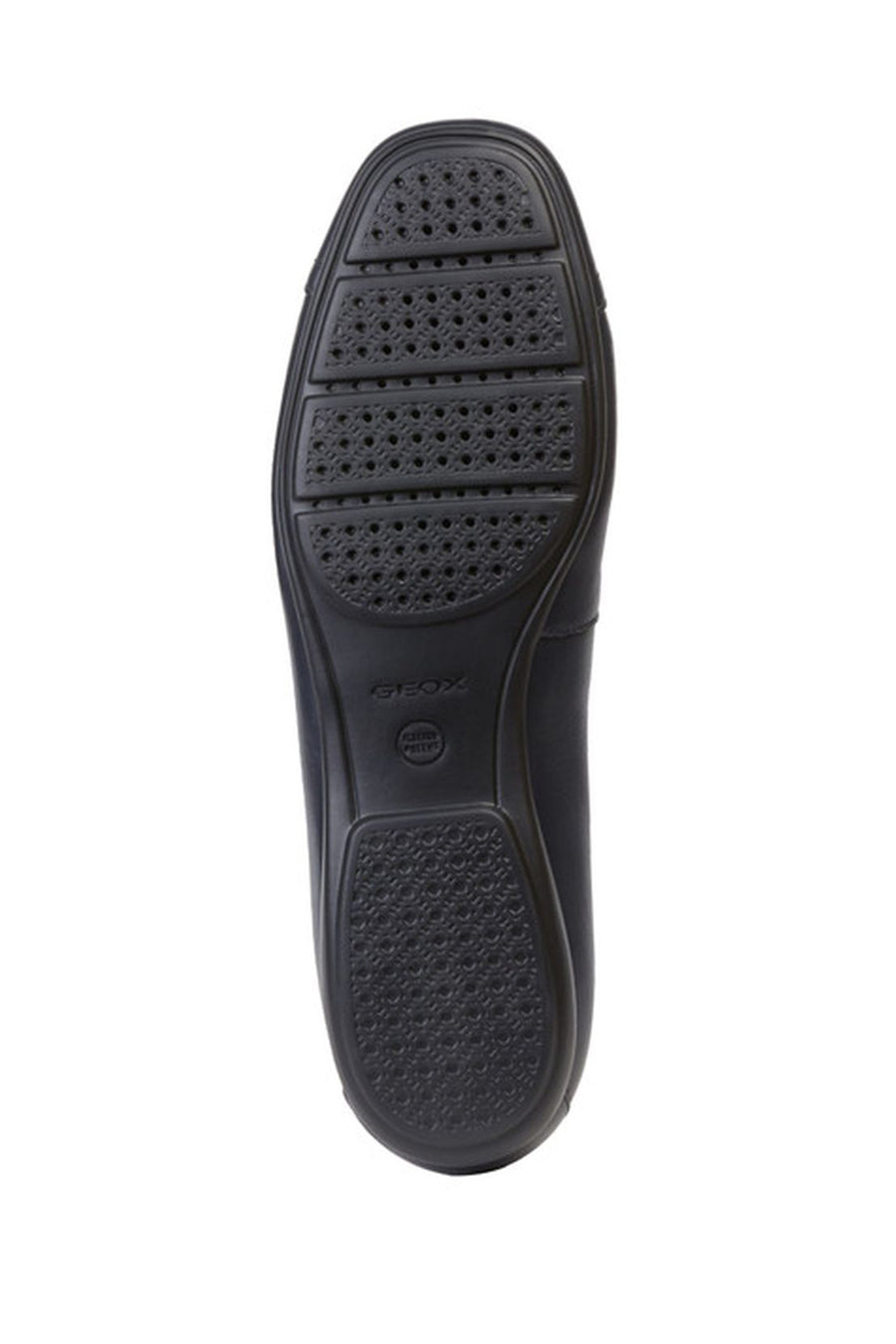Geox Women's Navy Blue Annytah Leather Ballerinas