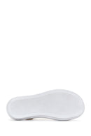 Women's Beige Leather Comfort Sandals | Derimod