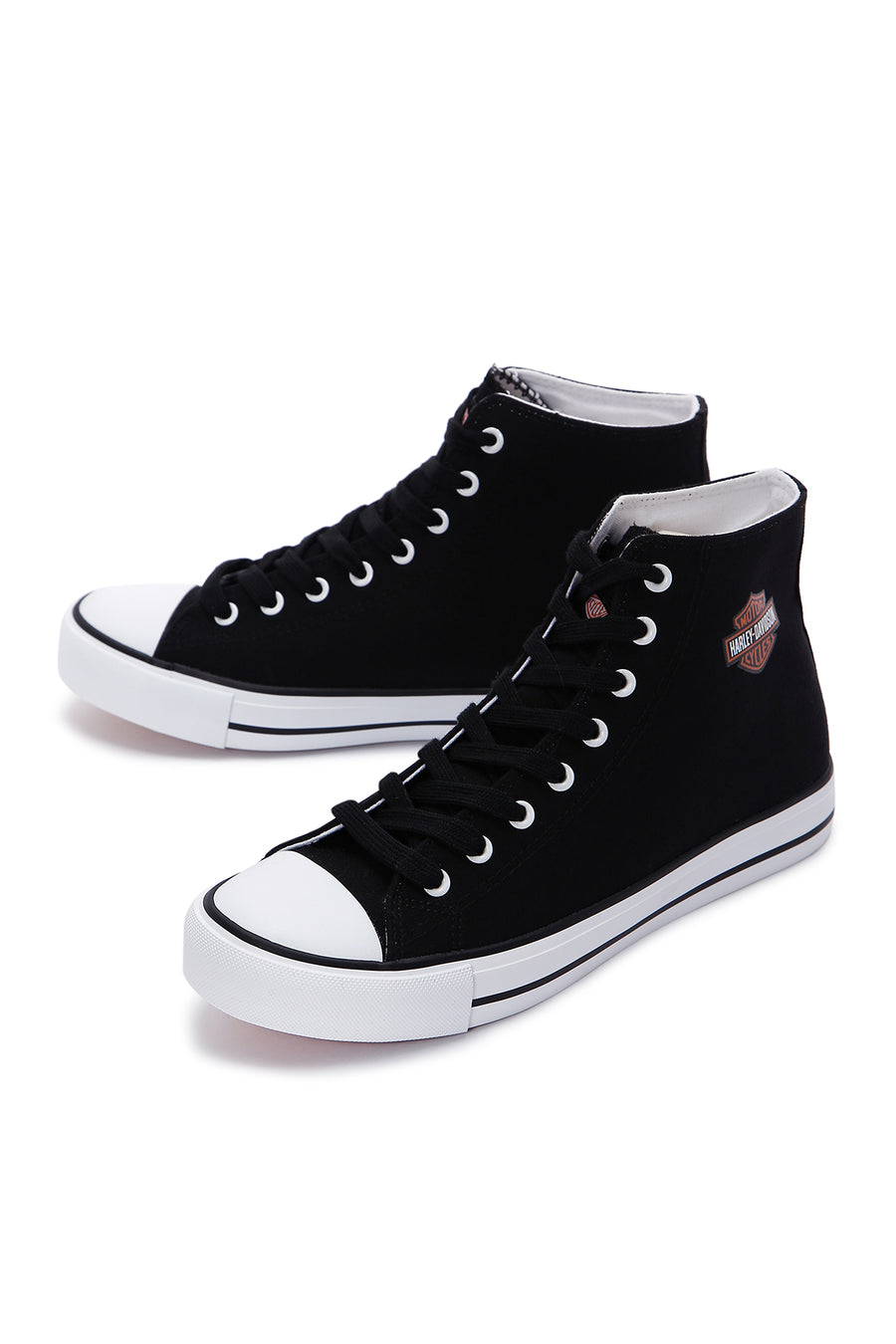 Harley Davidson Erkek Siyah Pittsburgh Bilekli Sneaker