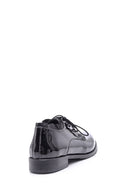 Women's Patent Leather Laced Shoes | Derimod