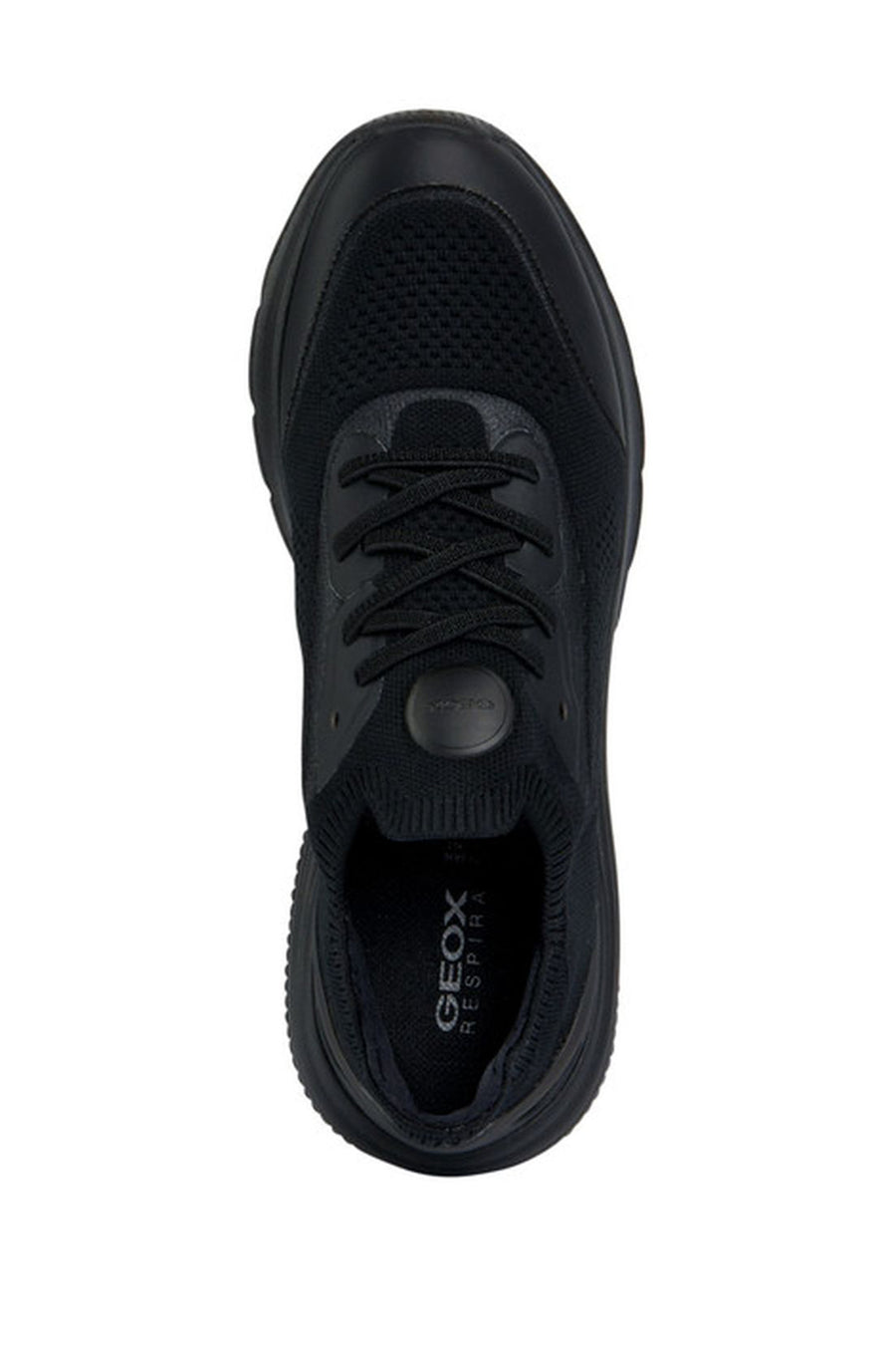 Geox Women's Black Spherica Active Lace-up Sneaker