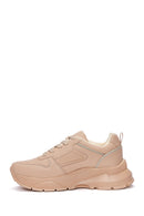 Kadın Krem Kalın Tabanlı Sneaker | Derimod
