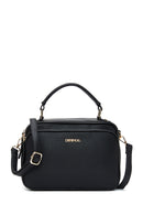 Woman Black Long-Strap Crossbody Bag | Derimod