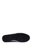 Woman Navy Thick-Soled Leather Comfort Loafer | Derimod