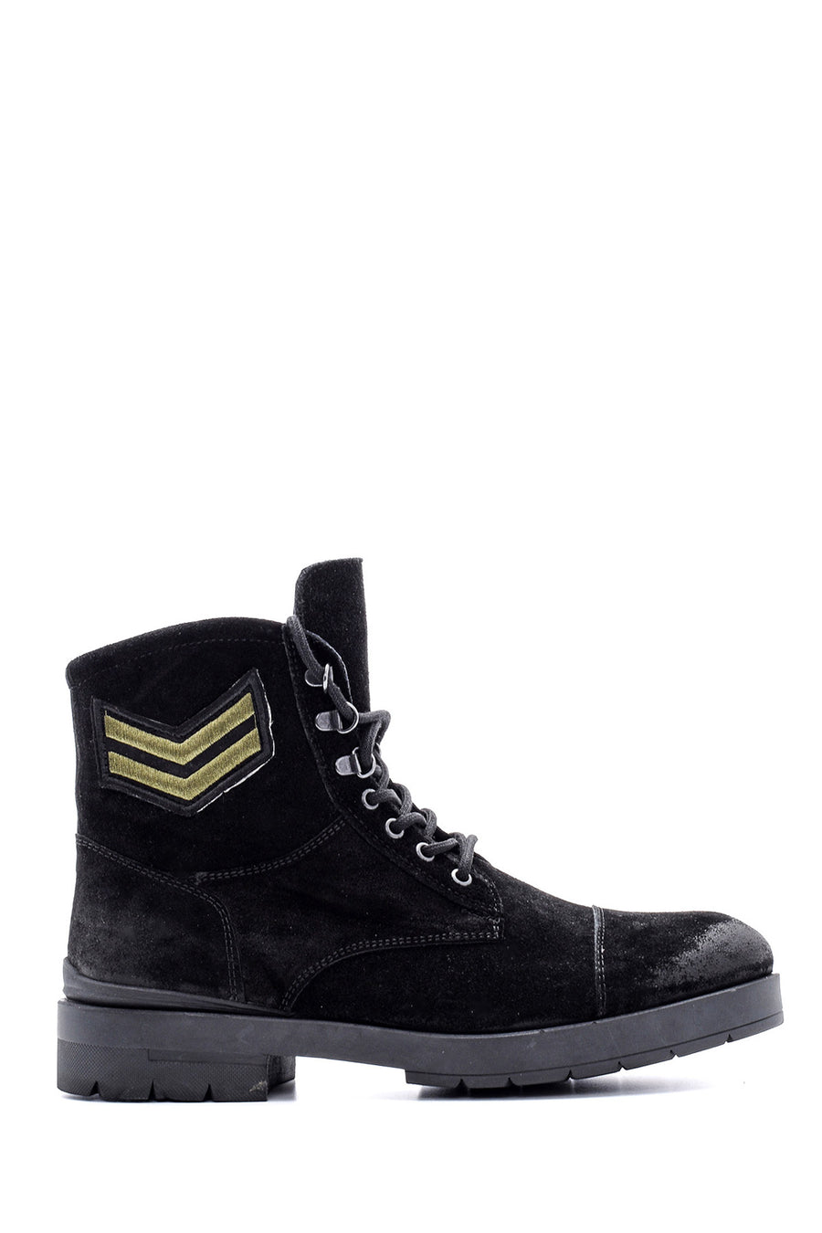 Men's Suede Leather Boots 19WFD347010 | Derimod