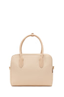 Woman Cream Long Strap Printed Shoulder Bag | Derimod