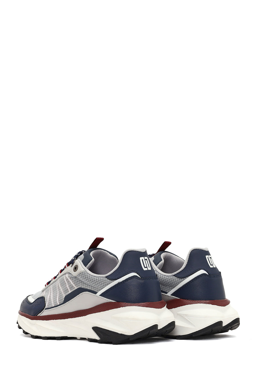 Derimod Studio Erkek Lacivert Bağcıklı Kalın Tabanlı Sneaker