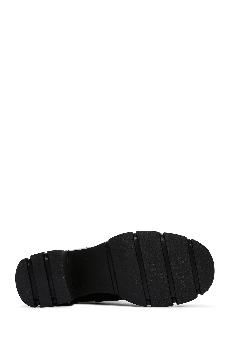 Women's Black Leather Heeled Chelsea Boots