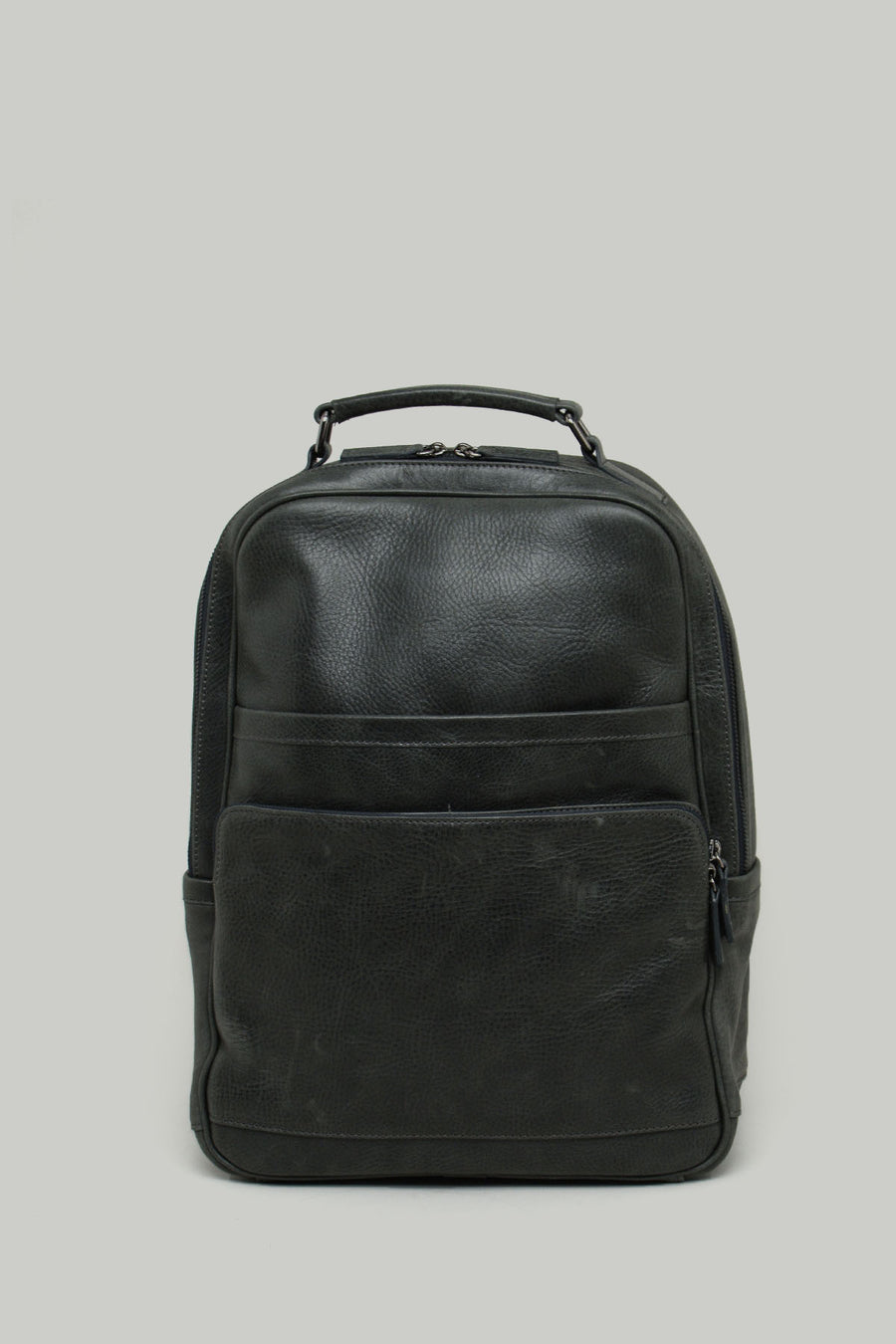 Anthracite Men's Leather Backpack 18SBD3074FT | Derimod