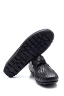 Erkek Deri Kroko Loafer | Derimod
