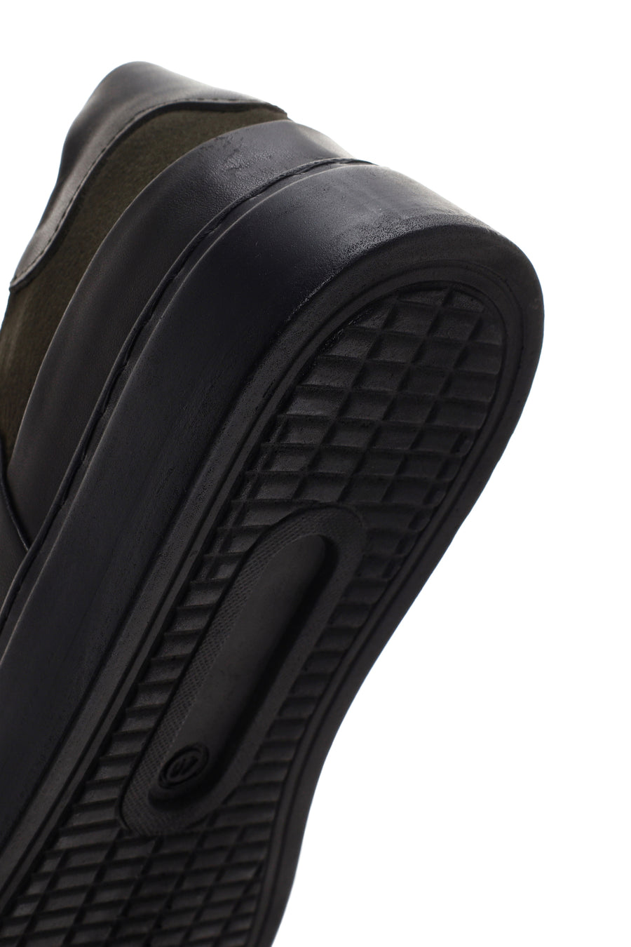 Erkek Yeşil  Deri Sneaker