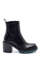 Women's Leather Heeled Boots | Derimod
