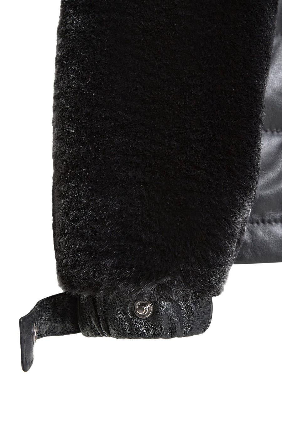 Alabama Women's Black Hooded Teddy Coat